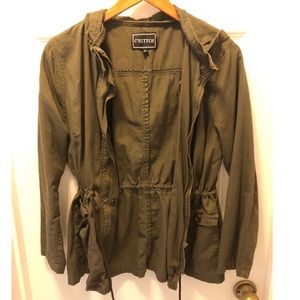 Army green jacket - size medium -